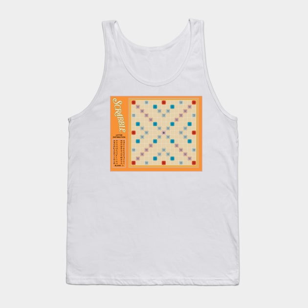 Scrabble Tank Top by imlying